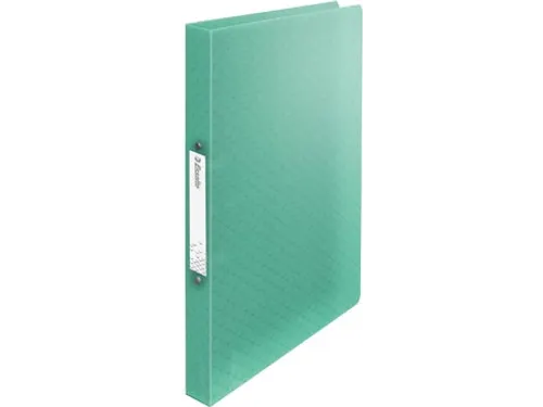 Colour'Breeze ringmap, 2 ringen, PP, ft A4, met soepele kaft Groen