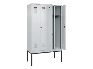 locker voor scheiding van kleding,HxBxD 2120x1200x500mm,4vak - 1