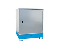 Depot Gevaarlijke Stoffen 1475x1490x1800mm 4x200l Vol. 450l Ral5012