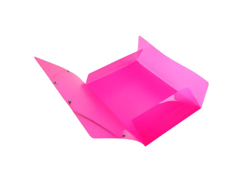 Iderama Elastomap A4 3 Kleppen Polypropyleen Assorti Kleuren
