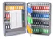 Sleutelkast metaal Pavo basic met cijferslot 130 haken 37x28x8cm grijs