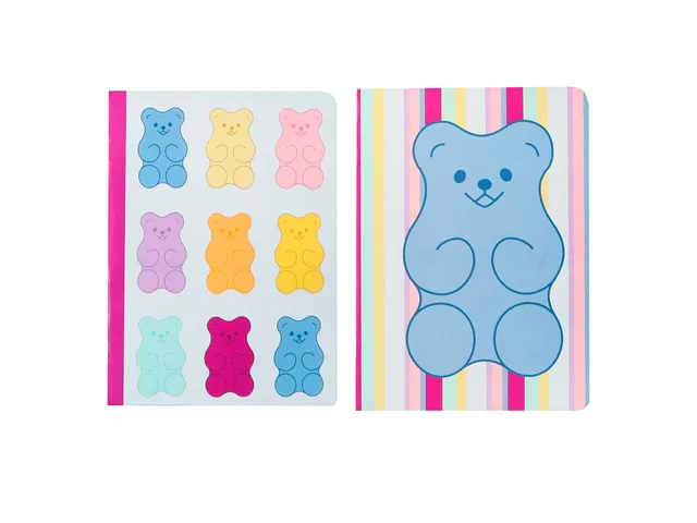 Schrift B'LOG SWEET CANDY A4 lijn 48 vel 90 grams krimp 2st 2 motieven