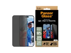 PanzerGlass Privacy Screen Protector iPhone 16 Plus | 15 Plus | Ult