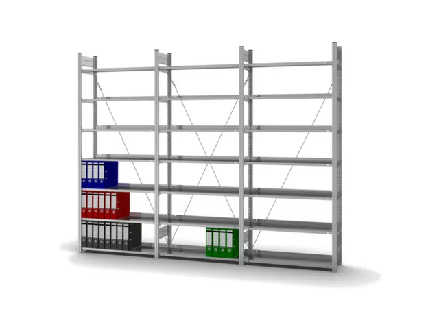 rayonnage pour classeurs,rayonnage départ,HxlxP 2350x1060x335mm