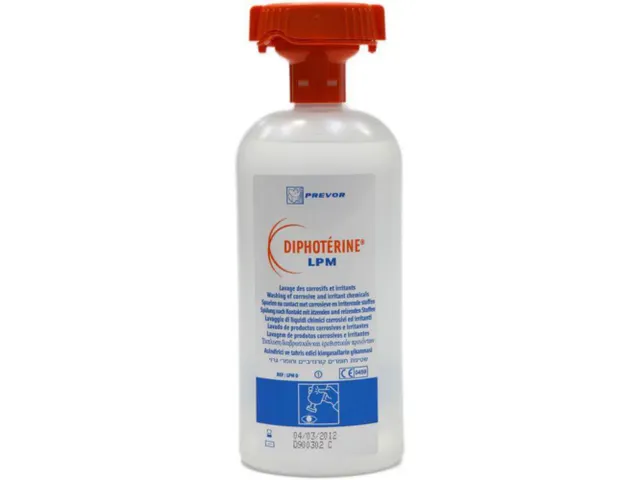 Diphoterine LPM6 oogspoelmiddel, 500 ml, per 6 stuks