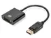 DisplayPort-adapter / -converter Zwart M/F