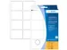 HERMA 2560 Universele etiketten 39x50mm Wit 256 stuks
