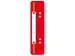 Plaquette serre feuilles Kangaro 2a PP boîte de 100 (4x25) rouge