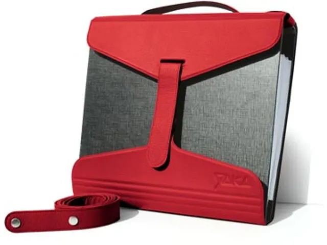 Mappendrager, Rood Leder