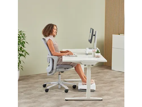 Muismat met polssteun Fellowes Breyta zand 20x24cm