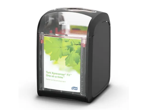 Servetdispenser Tork Xpressnap tabletop N14 zwart 272900