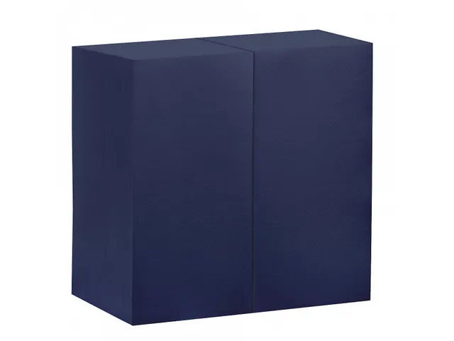 Euro Products Q-1055 Airlaid servet 40x40cm 1/8 vouw Donker Blauw