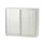 Roldeurkast Inclusief 2 Legborden Lichtgrijs 103x100x43mm