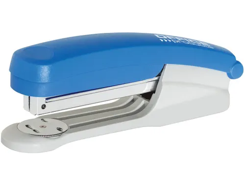 Nietmachine kunststof voor nietjes nr. 24/6, 26/6 30 vel 75mm blauw