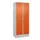 locker voor scheiding van kleding,HxBxD 1950x800x500mm,2vak