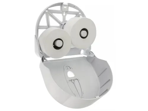 Toiletpapier dispenser Wit voor Mini Jumborol Toiletpapier