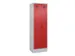 locker voor scheiding van kleding,HxBxD 1950x600x500mm,2vak