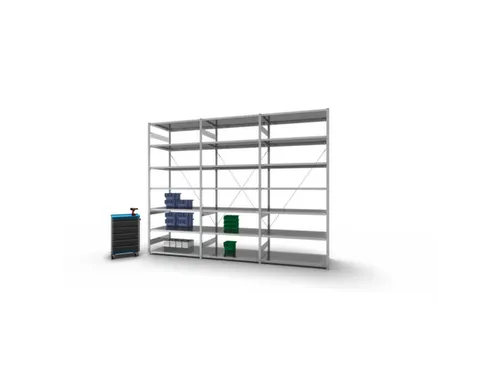 systeemstelling,grondveld,HxBxD 3000x1360x835mm,vakl. 190kg