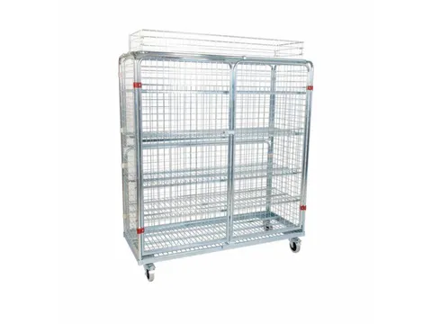 rolcontainer,draagverm. 500kg,HxLxB 1550x620x1500mm,nuttige H 1190mm