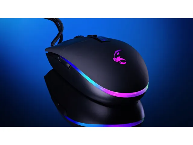 GS202 Optische Gaming Muis bedraad 6 knoppen RGB verlichting