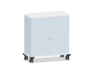 jaloeziedeurkast,HxBxD 878x800x400mm,1xhouten vloer,decor romp wit - 2