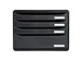 Ladenbox Big-box Plus Horizon Maxi 4 Laden Zwart
