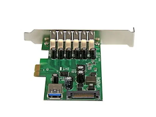 7 Poorts PCI Express USB 3.0 Kaart 5Gbps