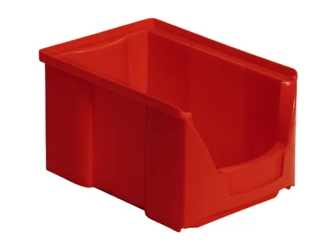 Zichtbak Hxbxd 125x145x230/196mm Pe Rood