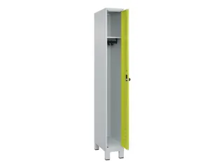 locker,HxBxD 1950x250x500mm,1vak,vak B 250mm,draaigrendel,voeten - 2