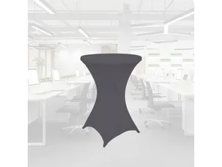 Tafelrok BRASQ voor statafel 80cm antraciet - 6