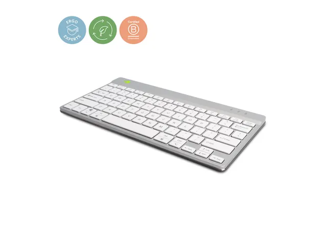 Toetsenbord R-Go Ergonomisch Compact Break draadloos QWERTY wit