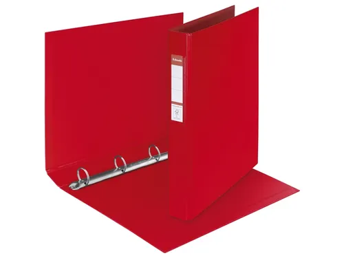 Ringband Esselte 4 rings A4 25mm Pp Rood O-mech