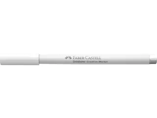 Marker creatief Faber-Castell Goldfaber brushpunt B white as snow (kle - 3
