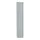 lockerkast,HxBxD 1802x305x305mm,1x4vakken,cil.-slot,romp lichtgrijs