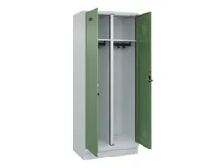 locker voor scheiding van kleding,HxBxD 1950x800x500mm,2vak