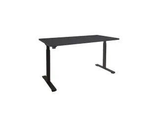 Dextro Plus Zit-sta Bureau Elektrisch 160x80 Hout Zwart 25mm Zwart - 1