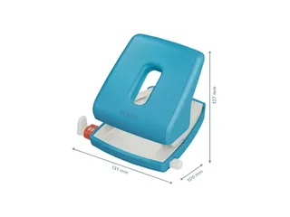 Perforator Leitz Cosy 2-gaats 30vel blauw - 2