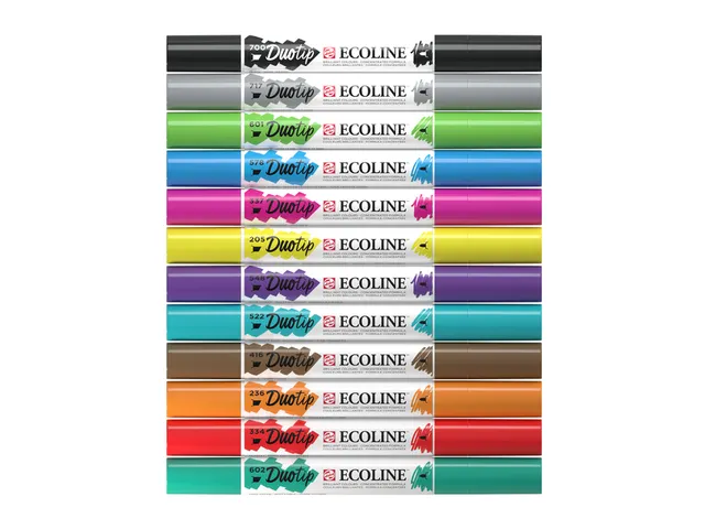 Duotip Talens Ecoline set à 12 stuks basis