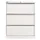 hangmappenkast,HxBxD 1016x800x622mm,3hangmappenframes,twee banen