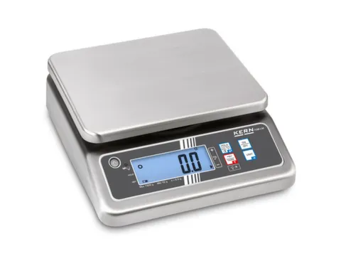 tafelweegschaal platform BxD 252x200mm RVS weegbereik 5-7.5kg