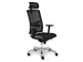 Chaise de bureau Premium Dossier maille Noir