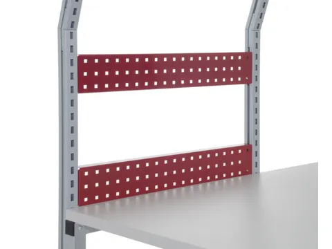 geperforeerde plaat,v. paktafel,HxBxD 500x1000x30mm,schroefbaar,staal