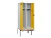 locker met bank,voor scheiding van kleding,HxBxD 2120x800x815mm,2vak