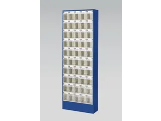 Transparante Magazijnbakken 50Bakken Abs-Kunststof Corpus Ral5010 - 2