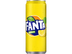 Frisdrank Fanta lemon blik 330ml