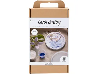 Hobbyset Creativ Company Hars Gieten dienblad met marmereffect - 2