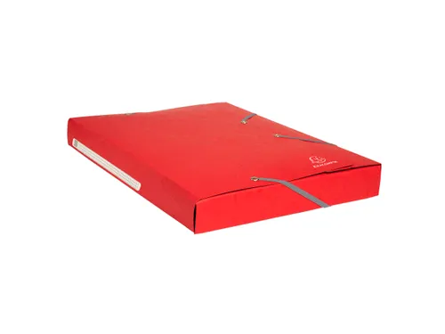 Elastomap A4 glanskarton 3 kleppen monobloc Assorti