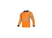 Poloshirt Lerby Fluororanje, Maat 3EL