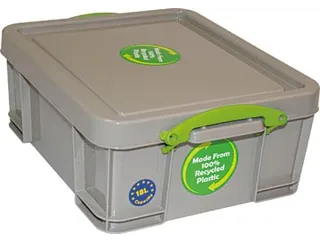 Opbergdoos 18 Liter Gerecycleerd Grijs - 2