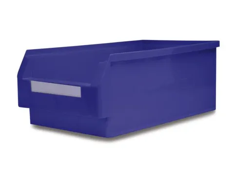 Magazijnbakken Pe Hxbxd 200X300X500/450Mm Blauw